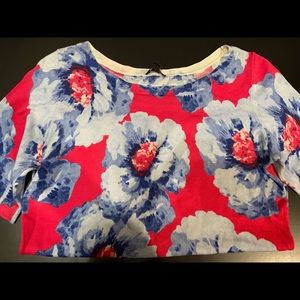 Talbots floral Light-weight sweater